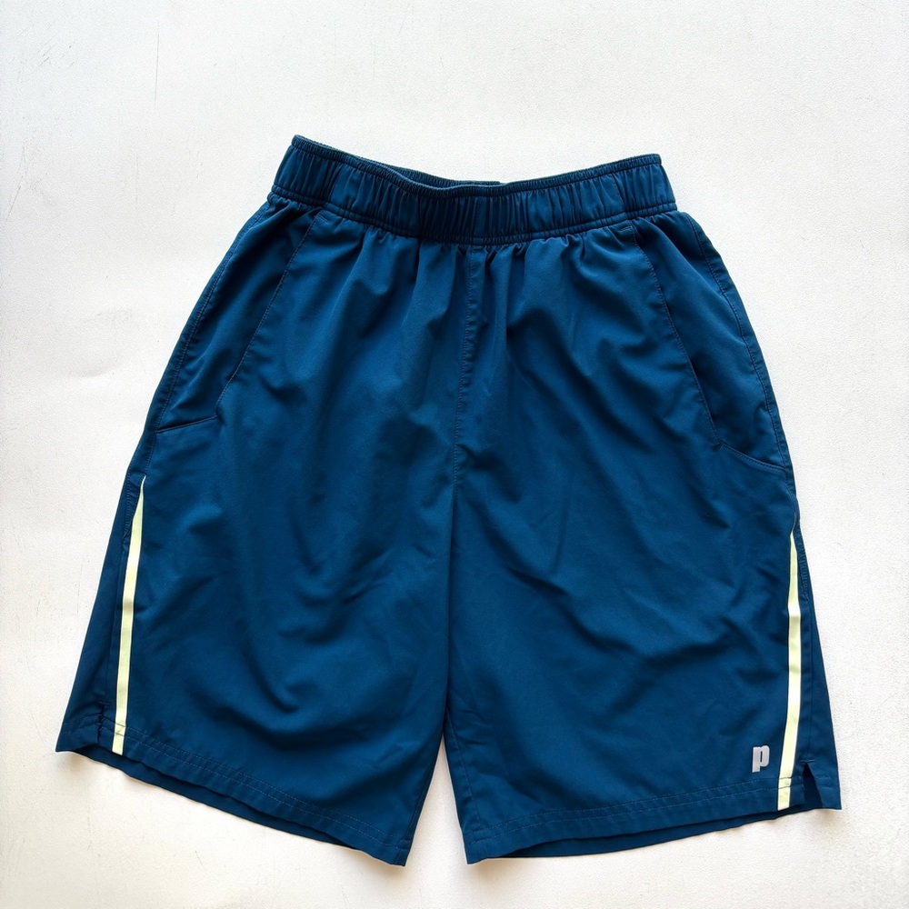 Prince mens’s size small tennis pickleball shorts blue